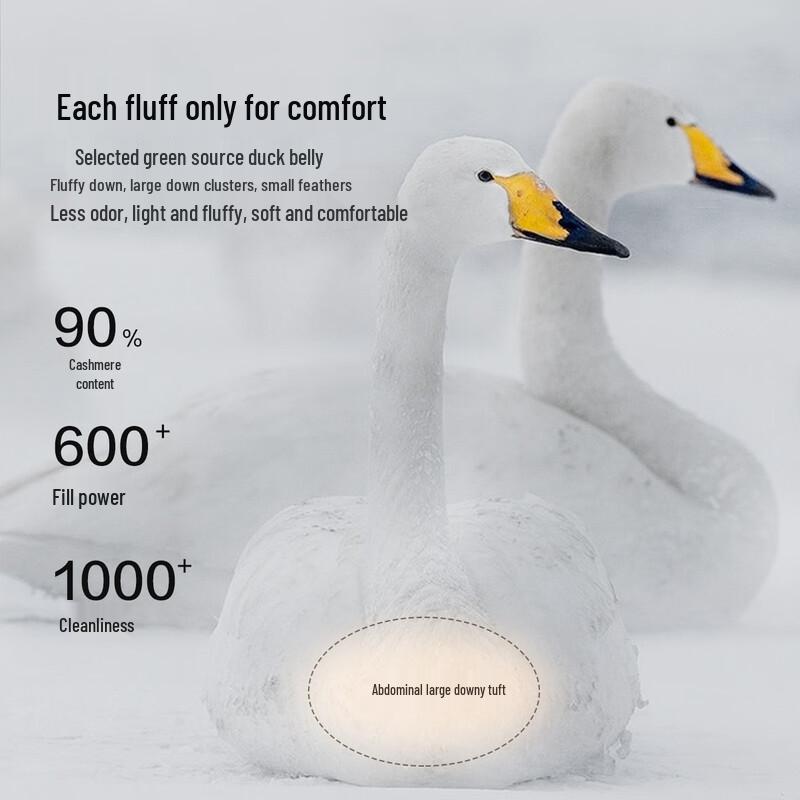 Mercury Home Textiles Antibacterial Duck Down Winter Quilt