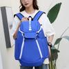 Large Capacity Basketball Bag Student Men's and Women's Backpack Fashion New Oxford Cloth Backpack Sports Fitness Contrasting Color Backpack