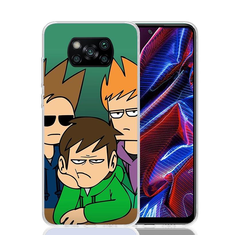 

Anime Cartoon Eddsworld Phone Case For Xiaomi Poco F7 Ultra X7 X6 Pro X5 Redmi 15 15C 13 13C 12 12C 10 10A 10C 9 9A 9C 9T Shell Redmi 15C 4G