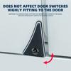 2pcs Car door corner silicone protective cover For Renault Megane 1 Scenic Logan ILaguna Espace Symbol Clio 4 RS Dacia ZOE Koleos