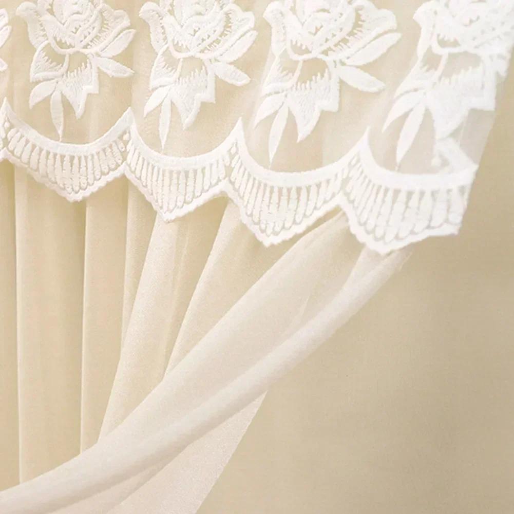 Decorative Lace Dust Cover 60 80 100 150 160 180*70cm Lace Radiator Cover Romantic Aesthetic Breathable Fabric