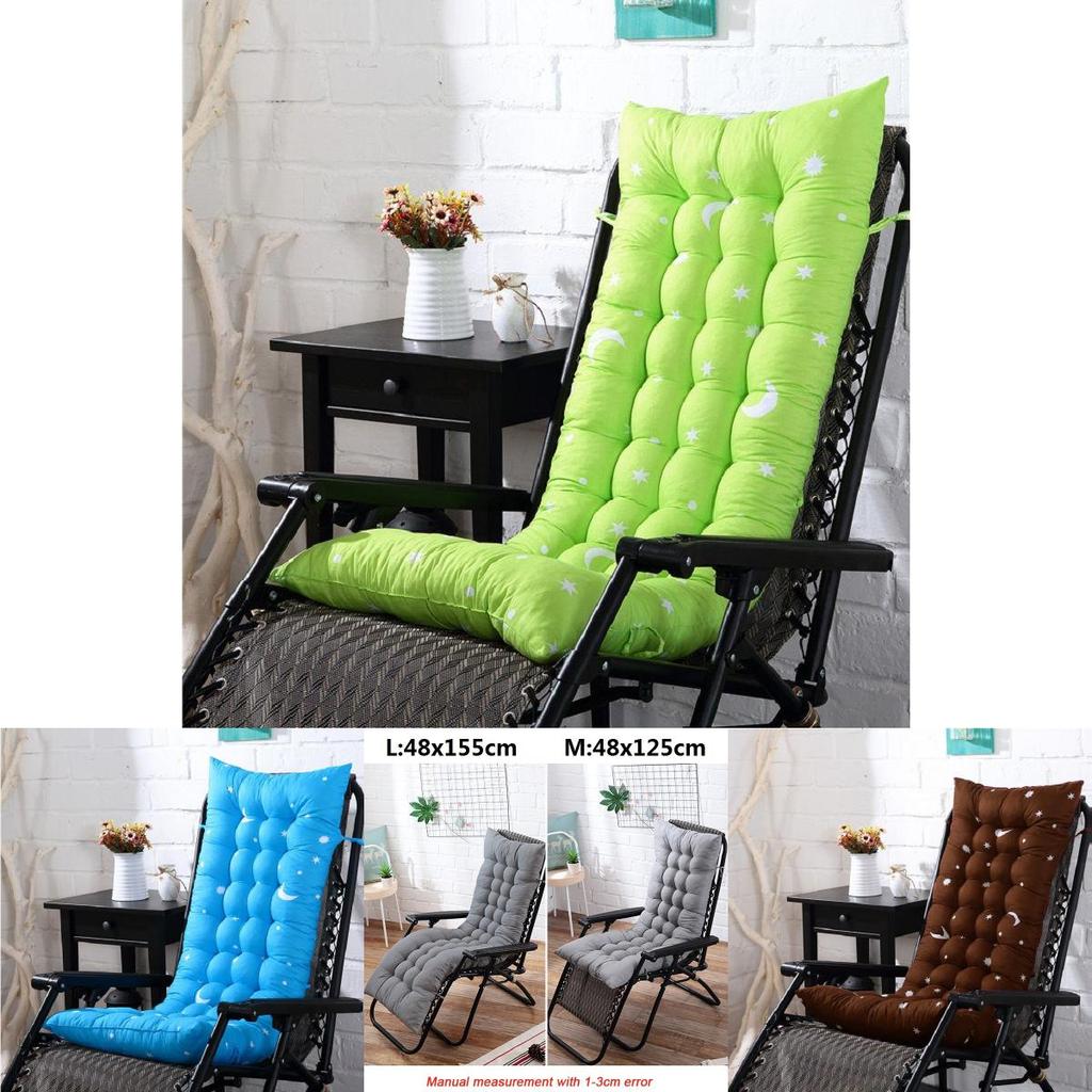 Premium Garden Rocking Chair Pad With Thick Padding And Star Moon Pattern