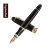 Jinhao X450 Fountain Pen Iraurita Nib Full Metal Golden Clip Luxury Pens Student Gift Stationery Office School Supplies