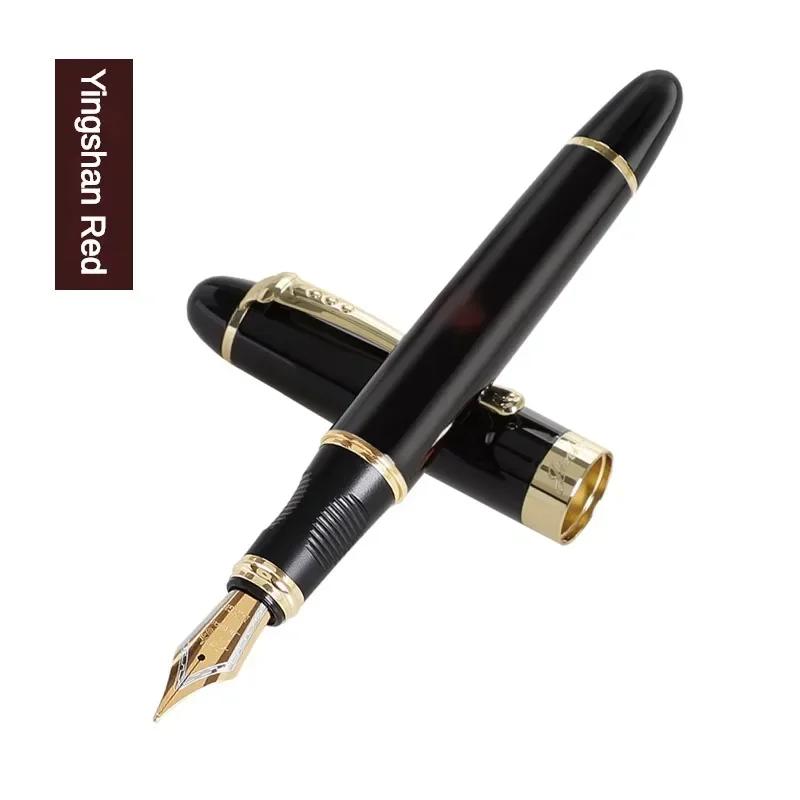 Jinhao X450 Fountain Pen Iraurita Nib Full Metal Golden Clip Luxury Pens Student Gift Stationery Office School Supplies