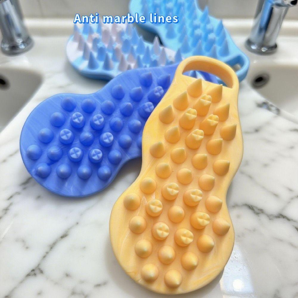 Pointed Teeth Shampoo Artifact Scalp Soft and skin-friendly Easy to clean Silicone Shampoo Comb Shockproof and waterproof