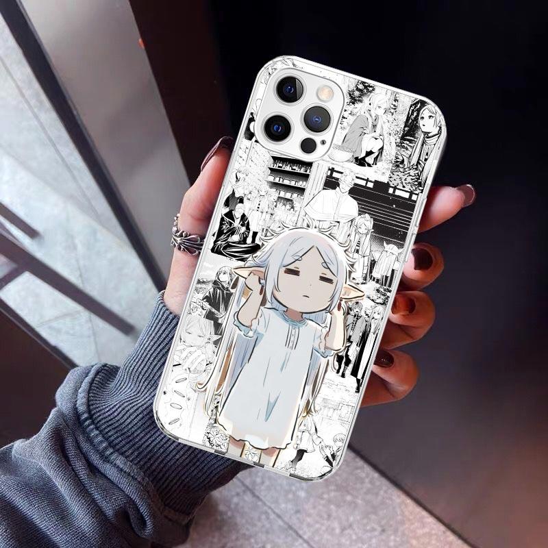 Custodia per Telefono Frieren Oltre la Fine del Viaggio Per iPhone 17 Air 11 13 Mini 14 15 Plus 16 12 Pro Max 16E SE 7 8 Modello Morbido TPU Posteriore Co