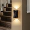 Adjustable Brightness LED Wall Lamp 3 Color Wireless Rechargeable Night Light ABS Body Waterproof Human Induced Atmosphere Light