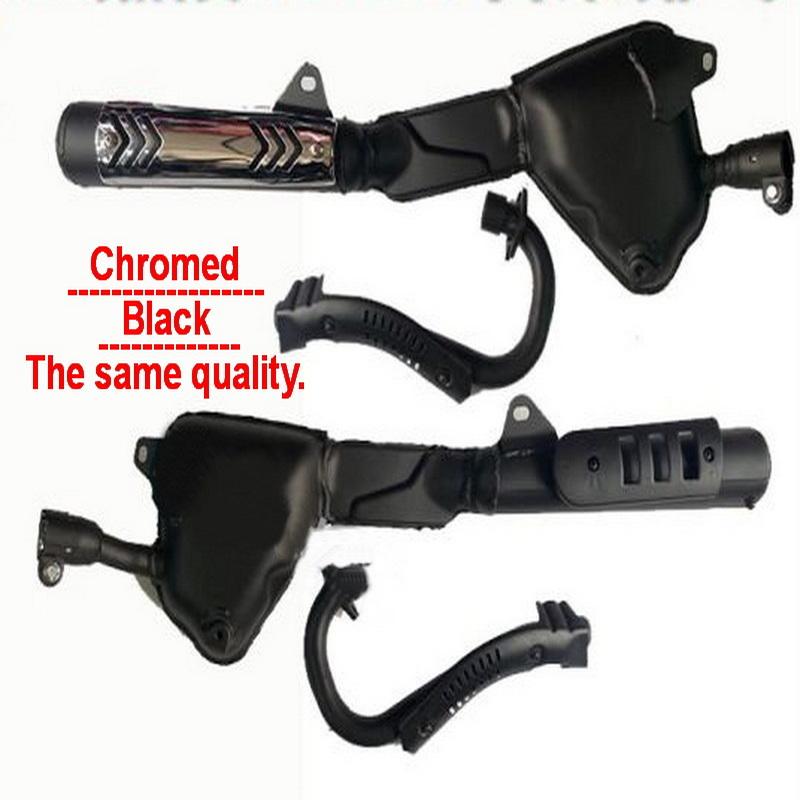 

Motorcycle Exhaust Pipe Muffler Heat Protecter for JIALING Honda Zongsheng JH125L JH150L Motocross Dirtbike Steel Outlet Muffler JH125L