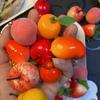 Lemon Simulation Fruit Hairpin Cherry Cute Hair Clip Personality   Girls