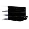 Durable Transparent Black Keyboard Storage Rack 18x26.5x16cm Acrylic Keyboard Organizer Keyboard Display Stand For Gaming Desk