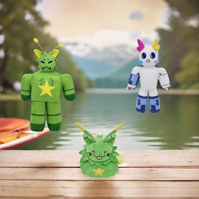 Regretevator Gnarpy Green Cat Plush Game Doll