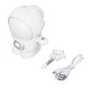 LED Schreibtischlampe 2 Beleuchtungsmodi Augenschutz USB-Aufladung Astronaut Nachtlicht mit Bleistiftspitzer für Heimschreibtisch