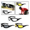 Flexible Anti-Fog Saftey Glasses Unisex Adult UV400 for Outdoor Sports Safety Motocross Dust Glasses Windproof Biker Goggles