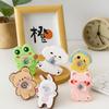 6PCS/SET Small Size Animal Finger Gyro Cartoon Design Fidget Toy Spinner Fingertip Gyro  Gift Idea