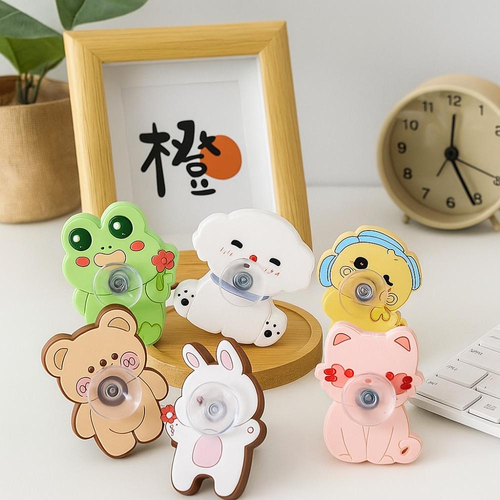6PCS/SET Small Size Animal Finger Gyro Cartoon Design Fidget Toy Spinner Fingertip Gyro  Gift Idea
