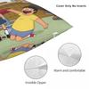 Warm Home Bobs Funny B-Burgersdecor Pillowcases Merch Pillow Covers Square Multi-Size