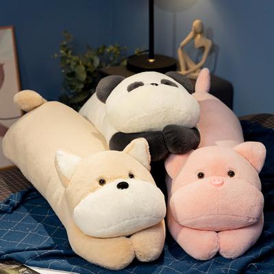 Langes Panda-Kissen Schwein Plüschtiere, Großes Bett, Beinkissen Puppe, Geschenke für Mädchen