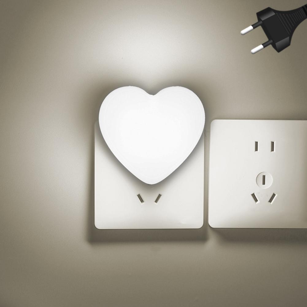 0.5W 100-220V Energy-saving LED Night Light,Lovers Ambient Lights,US/EU Plug Intelligent Light Controlled Sensing Sleep Light