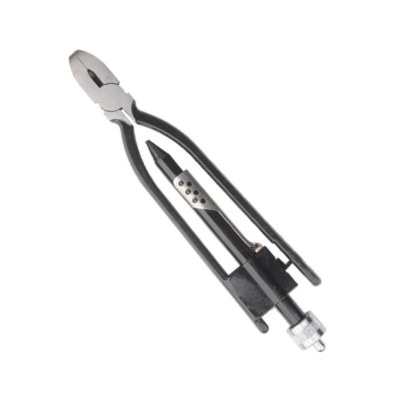 Ergonomic 9 Inch Carbon Steel Pliers Precisions Grip Twisting Plier for Motorcycle Maintenance & Metal Wire Twisting