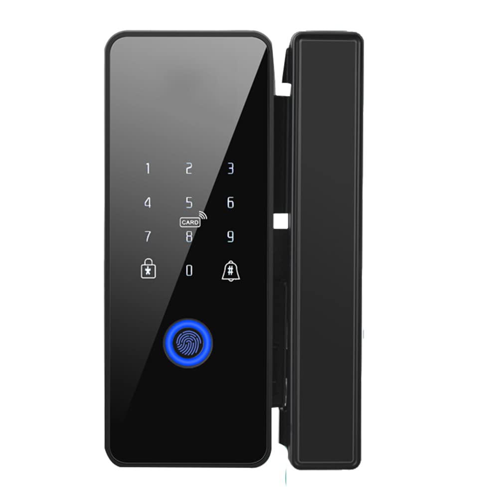 Glass Door Lock No Drill Smart