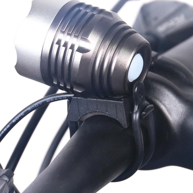 20Pcs Handlebars Headlight Fixing Strap Bikes Silicones Band Cyclings Flashlight Mount Strap Fixing Bandages Belt