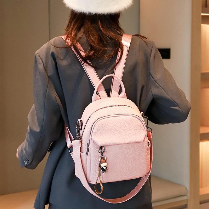 Dual-shoulder Bag - High-end, Niche Women's Backpack, Small and Versatile, Suitable for Women's Daily Commutes, Mini-sized Small Bag