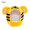 Pet Costume Cartoon Tiger Frog Hat Halloween Easter Cat Dog Hat Puppy Kitten Cap Soft Warm Headgear Birthday Party Photo Prop