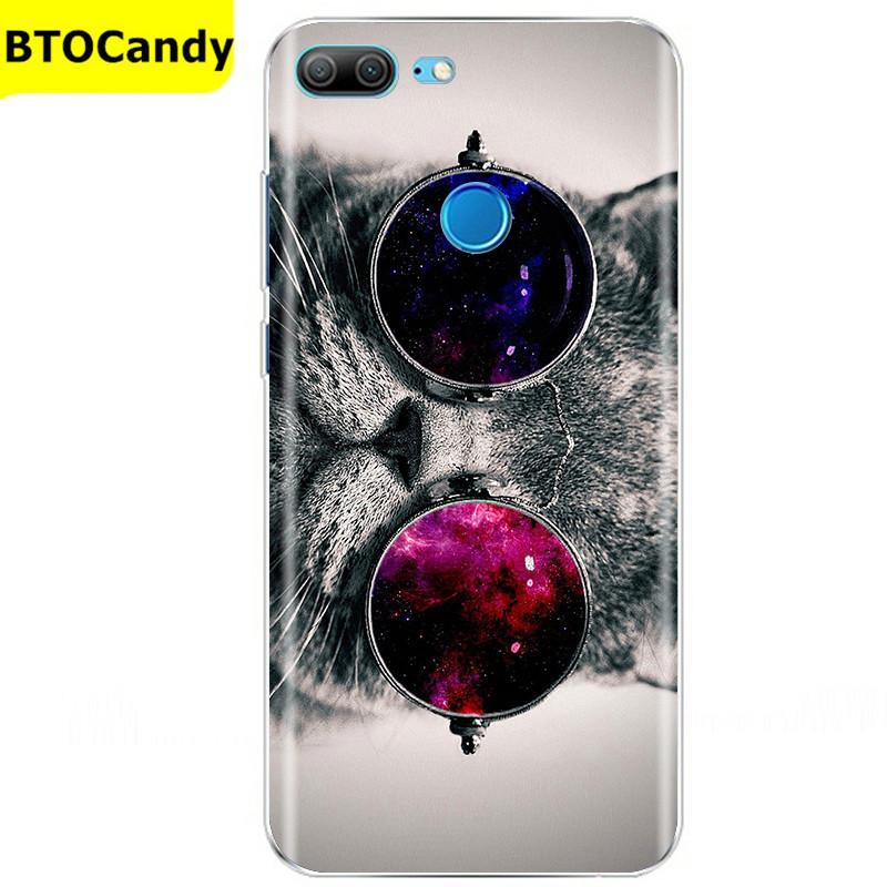 Etui For Honor 9 Lite Etui Kwiat Miękki Silikon Couqe Etui na Telefon Huawei Honor 9 Lite Etui Na Tył Honor9 9lite Coque Funda