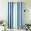 Curtains High-Precision Milk Yarn Double Layer, Curtain Embroidered Window Screen Blackout Finished Curtain