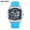 Classic Silicone Bracelet Watch Top Brand New Fashion High Men's Watch Simple Silicone Strap Men's Watch