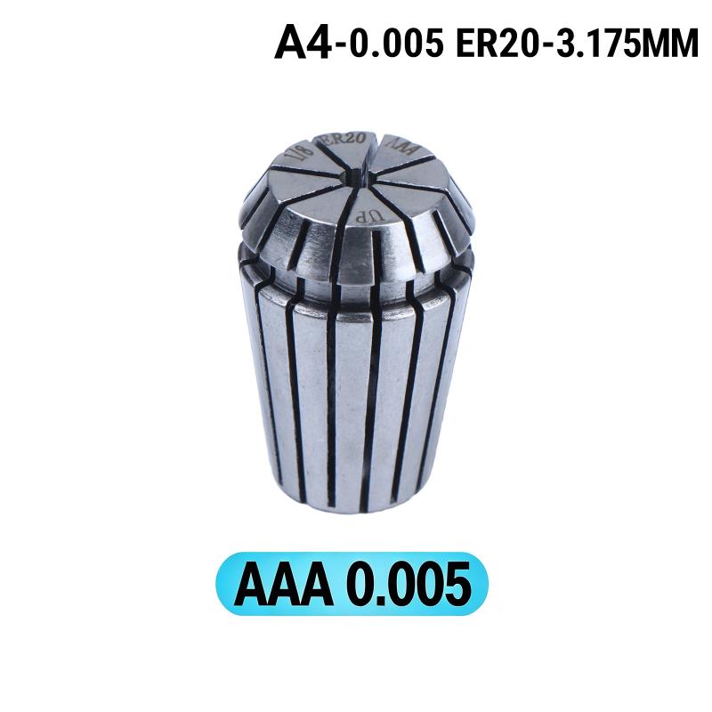 Er20 Er Spring Collet Chuck 0.005Mm Accuracy 0.008Mm For Cnc Milling Tool Holder Engraving Machine Spindle