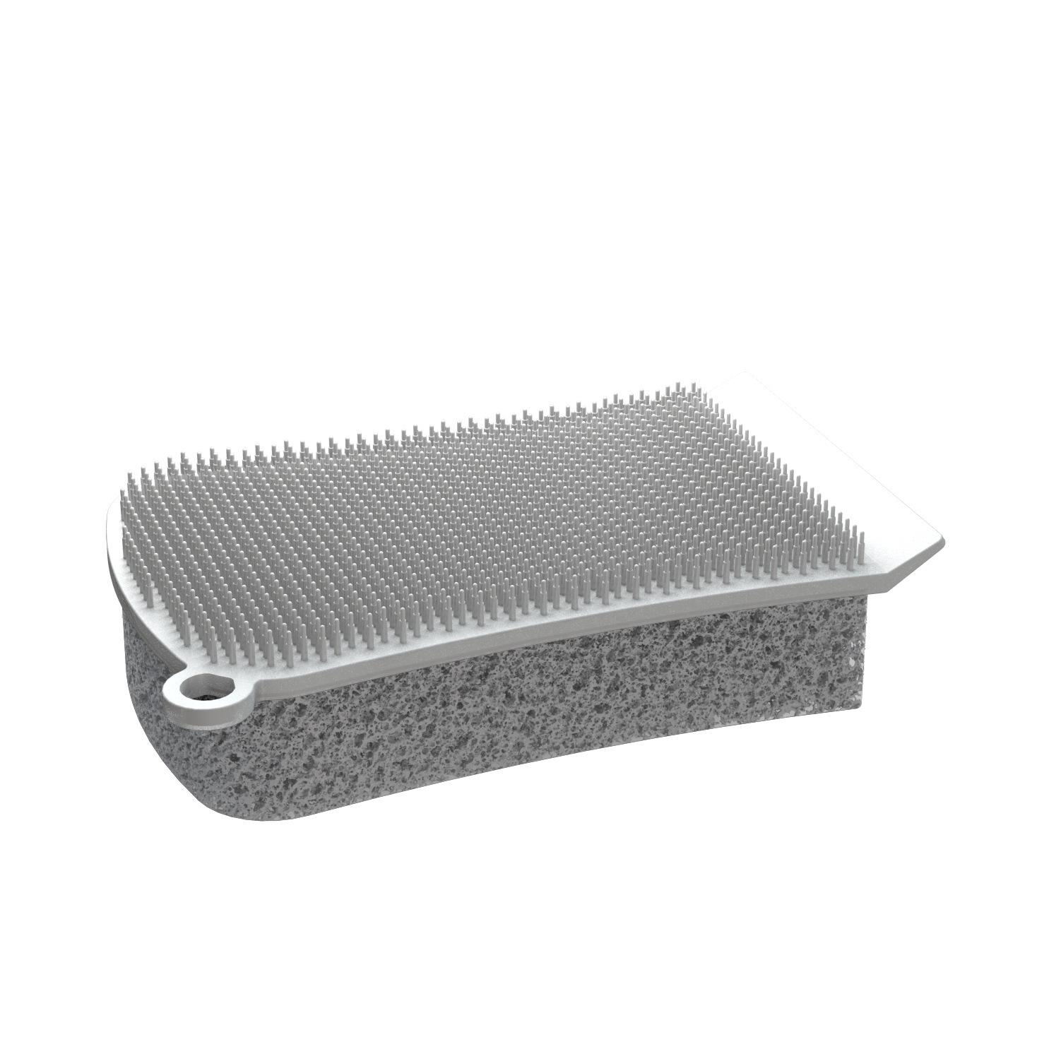 Silicone Dual-Sided Dishwashing Brush - Multi-Functional Kitchen Cleaner & Pot Scraper