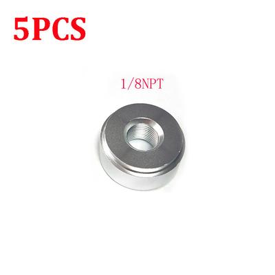 5 × 1/8 "NPT Innengewinde Aluminium Anschweißfitting Bung Aluminium Rohrgewinde Rohrfitting Adapter