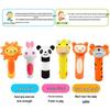 Panda Plush Baby Rattle & Pacifier Toy for Early Education