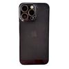 Applicable To IPhone 16 Mobile Phone Case Without Frame Hollow Plating Mesh Cooling Apple 15 Full-cover Lens Protection Case