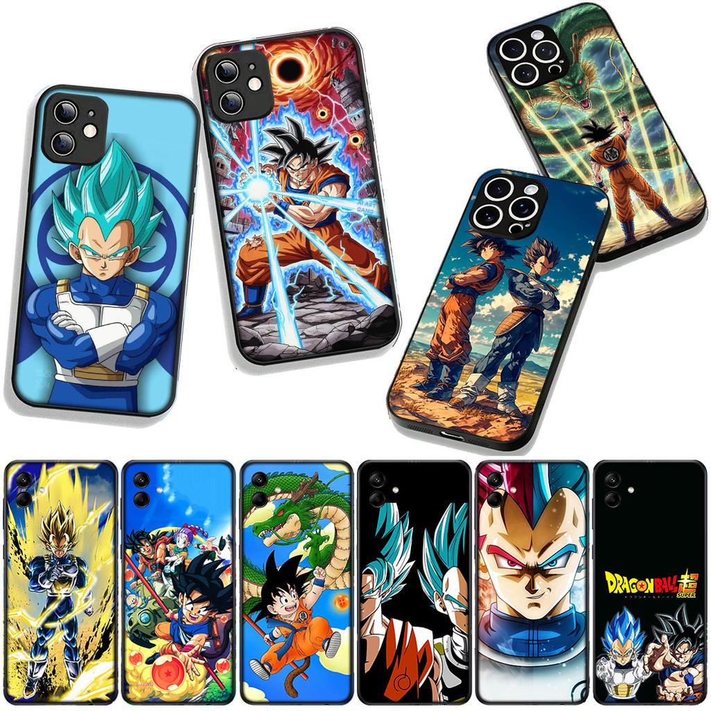 Cover Anime Vegeta Dragon Gokus Ball for Samsung Galaxy A36 A17 A26 A07 A35 A54 A53 A13 A33 A34 S8 S9 S20 S21 FE S10 Plus Case