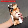 2DFlat Samsung Phone Case Curious Tabby Cat Peeking Through Paper Hole Applicable To Galaxy S23 S24 S25ULTRA S26 A12 A14 A15 A16 A54 A55