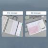 Mesh File Folders Zipper Document Bag New A4  Storage Bag  Office