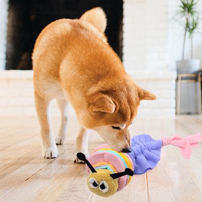 BOOTEELY Hund zur Intelligenzförderung Raupenspielzeug Verstecktes Futter Spiel Puzzlespiele Interaktive Schnüffelmatten Gefühle stärken