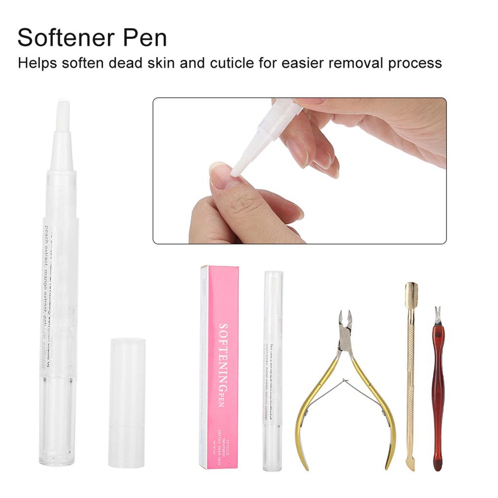 4Pcs/set Nail Care Tools Nail Cuticle Clipper Dead Skin Removal Cutter Manicure Kit