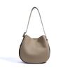 Commuter Wide Shoulder Strap Premium Simple Shoulder Bag Large Capacity Tote Niche Leather Messenger Women's Bag Bucket Bag 2025