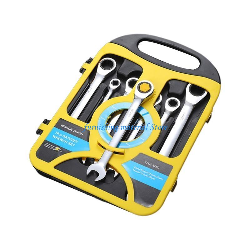 Y5GD Dual Use Ratchet Wrench Quick Wrench Head Wrenches Socket Wrench Car Wrench