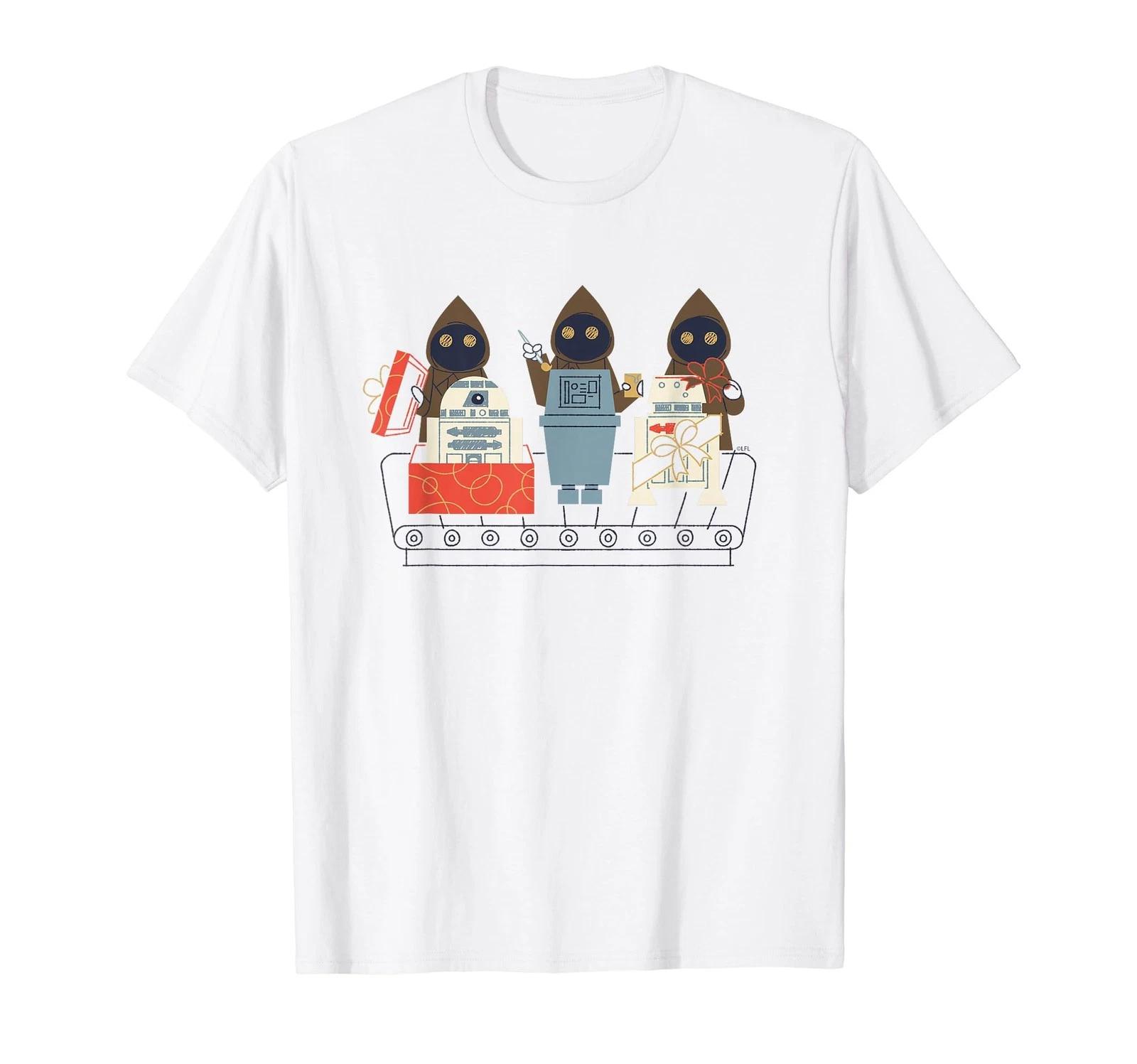 Star Wars Jawas And Droids Holiday T-Shirt_ 4XL