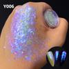 Reflective Glitter Nail Powder Sequins Crystal Pigment Dip Chrome Powder Nail DIY Dust Nail Supplies Decoration