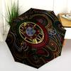 Portuguese Heritage Emblem Folding umbrella Portable durable Sun umbrella light travel