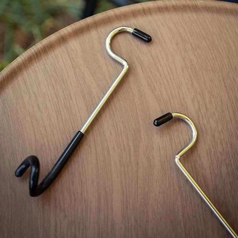 Stainless Steel Lamp Holder Hook, Portable Tent Pole Light Hanger, Hunting And Fishing Lantern Hanger, Outdoor Camping Tool