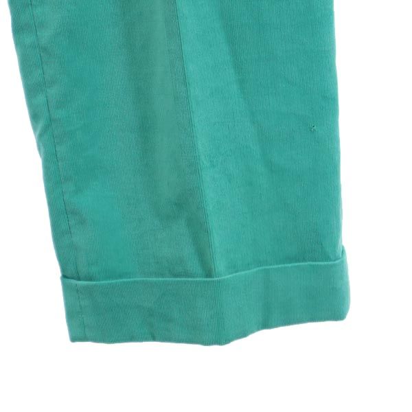 Gucci Roll Up Corduroy Pants Green System Men's Used