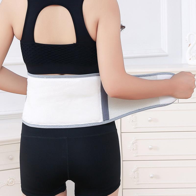Bamboo Charcoal Velvet Warm Waist Belt for Men and Women Cycling Waist Protection, Cold Protection In Spring and Autumn, Stomach Warmth