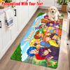 Stardew Valley Custom Text Flannel Floor Rug Soft Kitchen Mat Personalized Non Slip Carpet