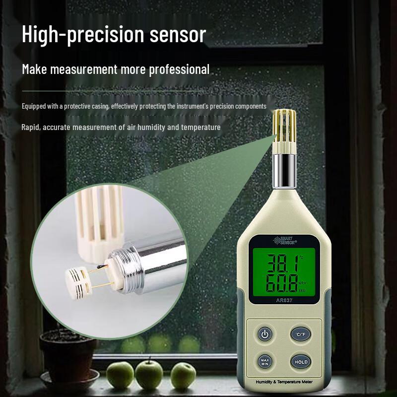 SMART SENSOR AR837 Digital Thermometer Hygrometer